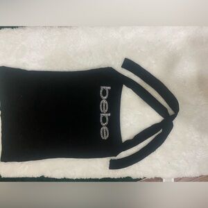 Bebe medium size slightly worn halter top